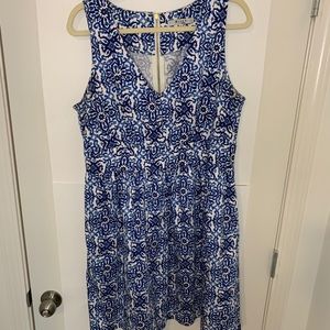 Milly patterned a-line dress